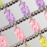 Bohemia Cartoon Bear Pendant Anklets Bracelets For Women