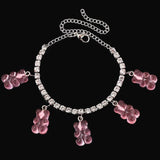 Bohemia Cartoon Bear Pendant Anklets Bracelets For Women