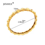 Dubai Plated Women's Bracelets Bangles Charms for Wedding Jewelry