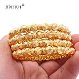Dubai Plated Women's Bracelets Bangles Charms for Wedding Jewelry
