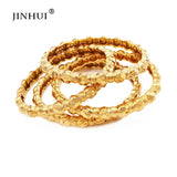 Dubai Plated Women's Bracelets Bangles Charms for Wedding Jewelry