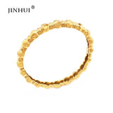Dubai Plated Women's Bracelets Bangles Charms for Wedding Jewelry