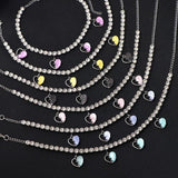 Multicolor Heart Break Love Anklets for Women
