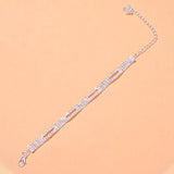 Hollow Rhinestones Anklet for Women's Beach Anklet
