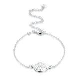 S925 Silver Tree of Life Anklet A208
