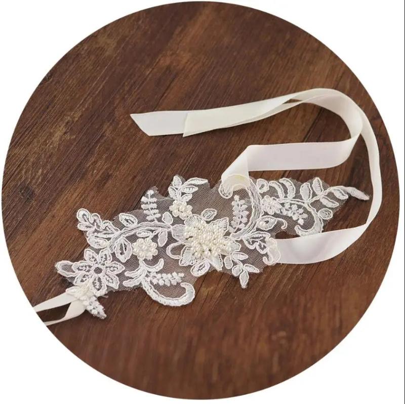 Bride Pearl Jewelry Decals Foot Accessories