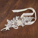 Bride Pearl Jewelry Decals Foot Accessories