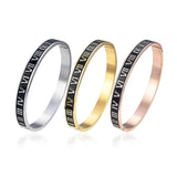 Stylish Stainless Steel Romanesque Bracelet - Men & Women