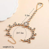Crystal Anklets Beach Sandals Bridal Wedding CZ Anklet Barefoot