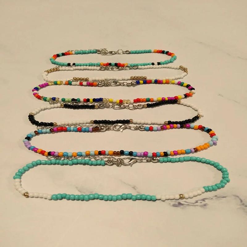 Arrival Beaded Anklet Adjustable Anklet 6 Piece Jewelry
