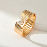 Punk Exaggeration Pearl Bracelet for Women Sweater Accessories