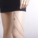 Punk Anklets Sexy Coin Tassels Leg Chain Jewelry