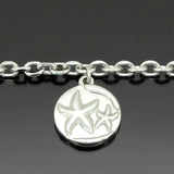 Starfish Charm Stainless Steel Anklets 9-11 Inches Vintage Jewelry