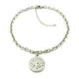 Starfish Charm Stainless Steel Anklets 9-11 Inches Vintage Jewelry