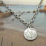 Starfish Charm Stainless Steel Anklets 9-11 Inches Vintage Jewelry