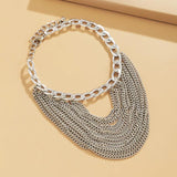 Layers Tassel Chains Anklet For Women Sexy Foot Body Jewelry
