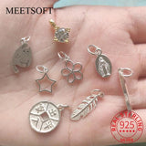 925 Silver Animals Star Charms for DIY Jewelry Making