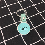Stylish Round Keychain for Relatives & Romantic Jewelry Decoration