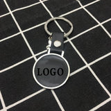 Stylish Round Keychain for Relatives & Romantic Jewelry Decoration