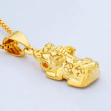 OMHXFC European Woman Man Unisex Gold Charm Pendant PN159