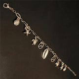 Turtle Shell Beach Anklet Sweet Summer Chain for Women Anklet Jewelry
