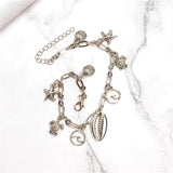 Turtle Shell Beach Anklet Sweet Summer Chain for Women Anklet Jewelry