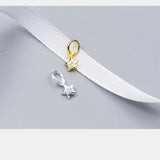 2pcs 925 Silver 4.5mm Star Charms 18k Plating DIY Jewelry Findings