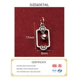 925 Silver Ruyi Bell Pendant Charms for DIY Bracelet