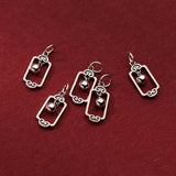 925 Silver Ruyi Bell Pendant Charms for DIY Bracelet