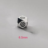S925 Sterling Silver Polygon Pendant Charms for DIY Bracelet Necklace