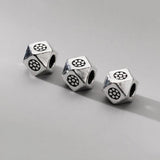 S925 Sterling Silver Polygon Pendant Charms for DIY Bracelet Necklace