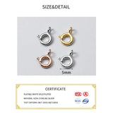 925 Silver Connection Charms DIY Necklace Accessory