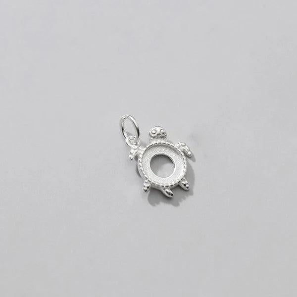 925 Silver tortoise Charms DIY Jewelry Accessory Gift