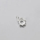 925 Silver tortoise Charms DIY Jewelry Accessory Gift