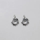 925 Silver tortoise Charms DIY Jewelry Accessory Gift