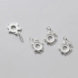925 Silver tortoise Charms DIY Jewelry Accessory Gift
