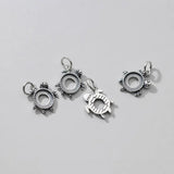 925 Silver tortoise Charms DIY Jewelry Accessory Gift
