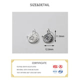 925 Silver Fish Charms for DIY Necklace Making