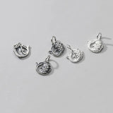 925 Silver Fish Charms for DIY Necklace Making