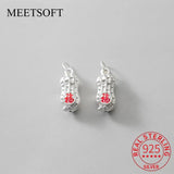 925 Sterling Silver Peanut Blessing Charms for DIY Jewelry Necklace