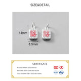 925 Sterling Silver Cloud Sign Charm for DIY Necklace Decoration