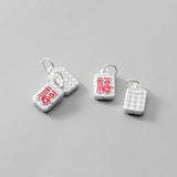 925 Sterling Silver Cloud Sign Charm for DIY Necklace Decoration