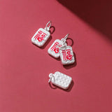 925 Sterling Silver Cloud Sign Charm for DIY Necklace Decoration