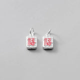 925 Sterling Silver Cloud Sign Charm for DIY Necklace Decoration