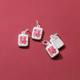 925 Sterling Silver Cloud Sign Charm for DIY Necklace Decoration