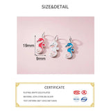925 Sterling Silver Hippocampus Animals Charm for DIY Jewelry
