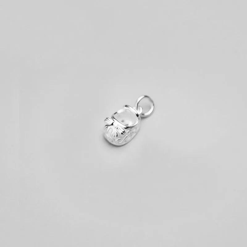 925 Silver Shoes Charms for Women DIY Jewelry Necklace
