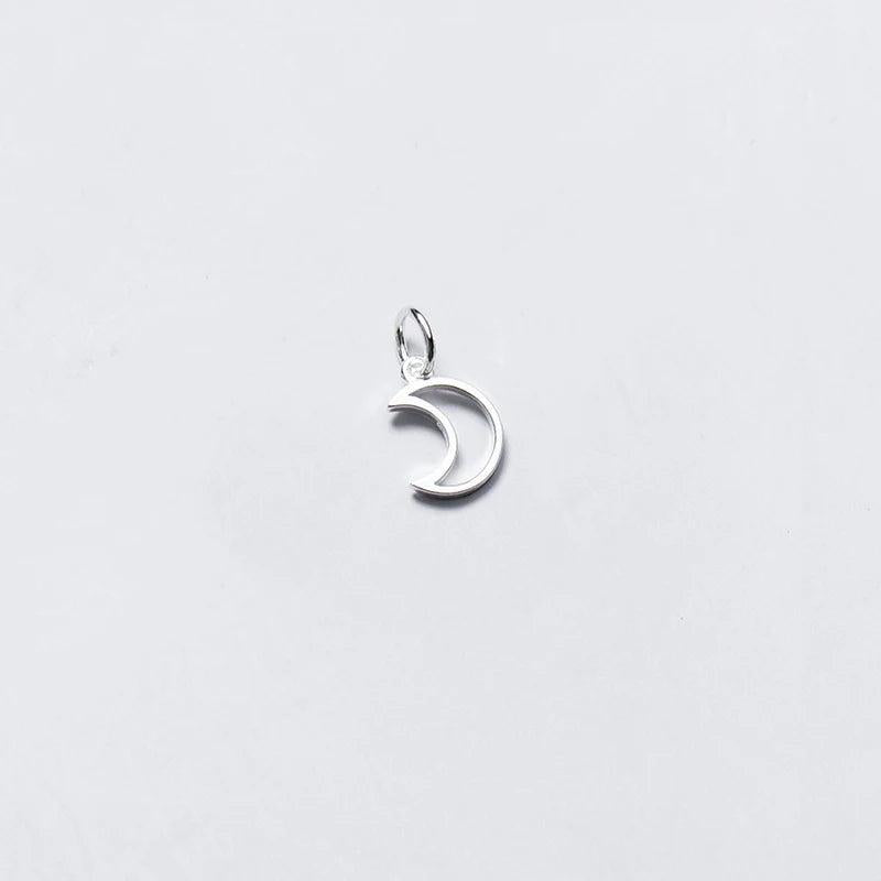 925 Silver Ring Stars Zircon Charms DIY Jewelry Accessory