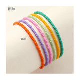 Colorful Seed Beads Anklets for Women Pendant Boho Ankle Bracelet