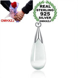 Geometric Cat's Eye Kpop Star 925 Sterling Silver Pendant Charms PE59